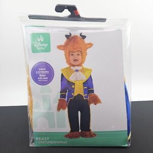 Disney‎ Baby Beauty And The Beast Size 6-12 Months Beast Costume New